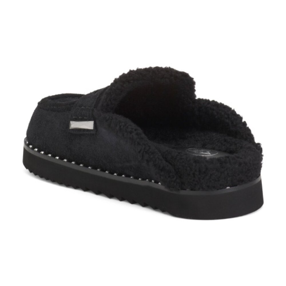 ASH Suede Genda Flat Mules - Picture 2 of 3